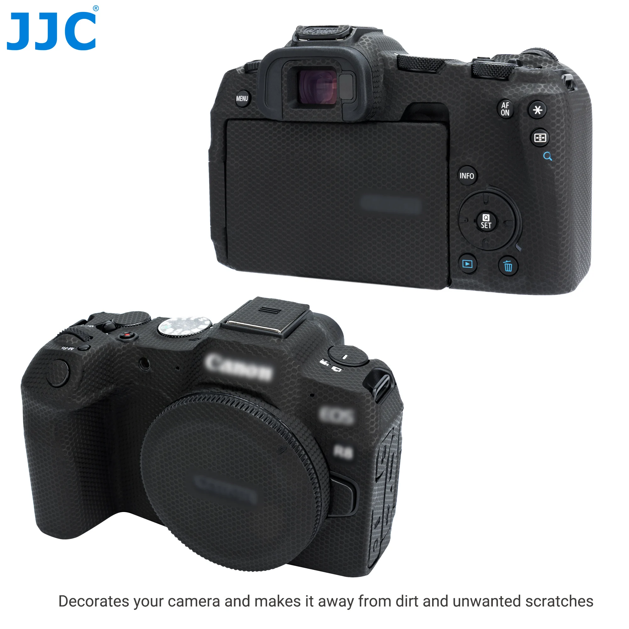 JJC EOS R8 Camera Body Skin Wrap Film 3M Sticker Anti-scratch Cover Protection for Canon R8 Caemra Accessories Bubbles Free