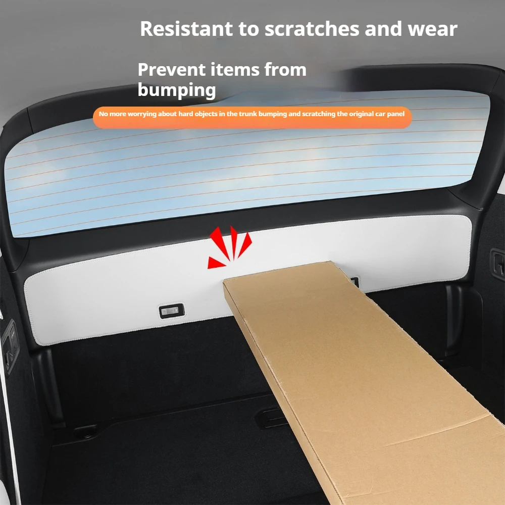 Fit For LYNK & Co 900 Car Specialized Tailgate Inner Anti Collision Sticker Trunk Protective Mat Auto