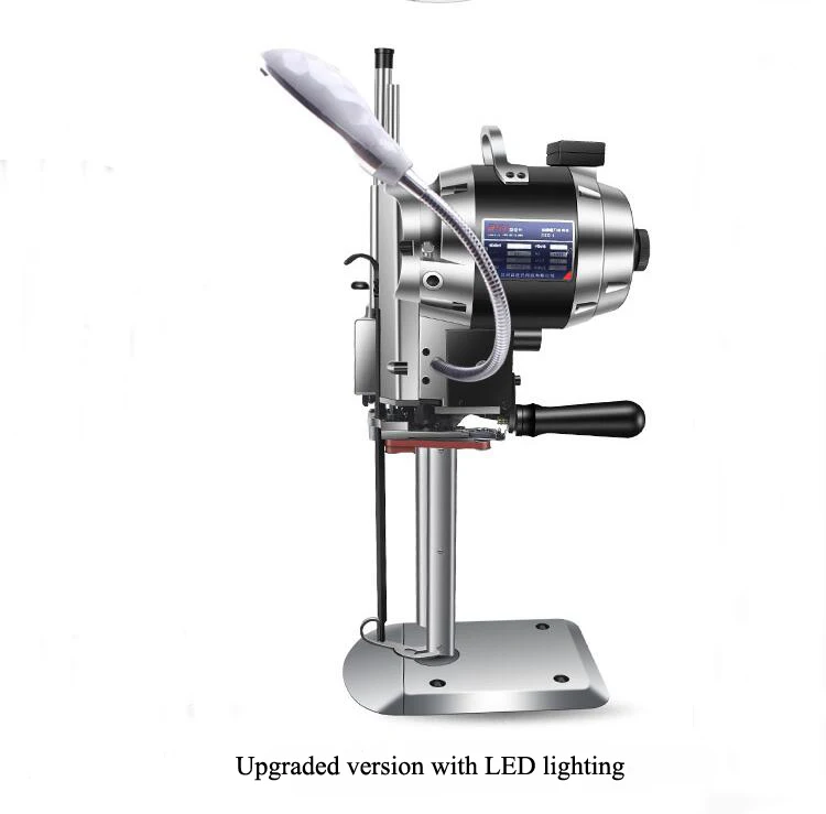 

10 inch vertical straight knife electric cloth Fabric cutting machine Cutting thickness 1-21cm,Carpet floor mat leather cutting