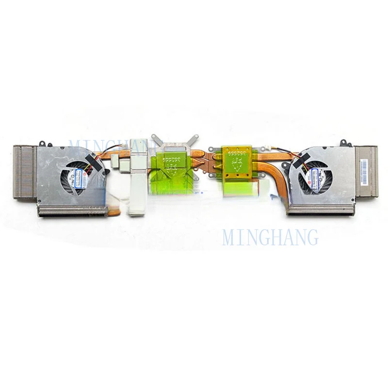 M   For MSI GS60 2PC 2QD 6QE 6QC MS-16H7 Laptop CPU GPU Fan Heatsink