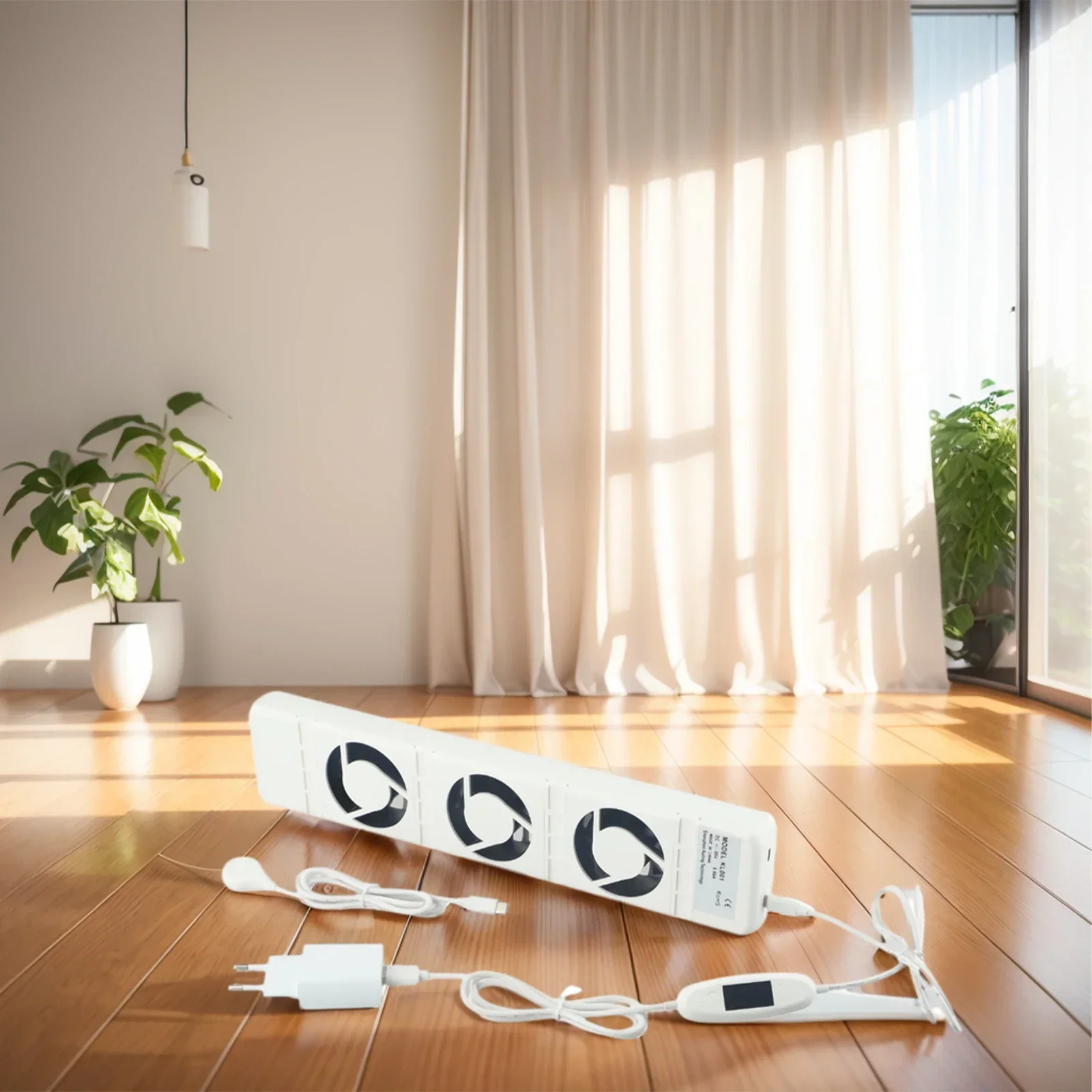 Practical Brand New Home Radiator Fan Radiator Ventilator Cooling Accessories 100-240V Automatic Fan Heater Low Noise