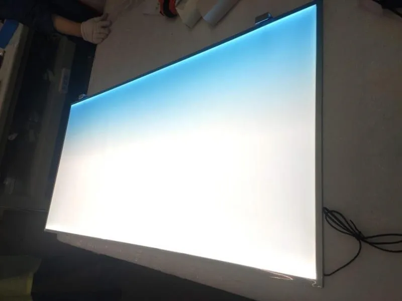 60*36 cm rétro-éclairage éclairé fond Costume Programmable LED éclairage d'aquarium pour aquarium et autres produits décoratifs