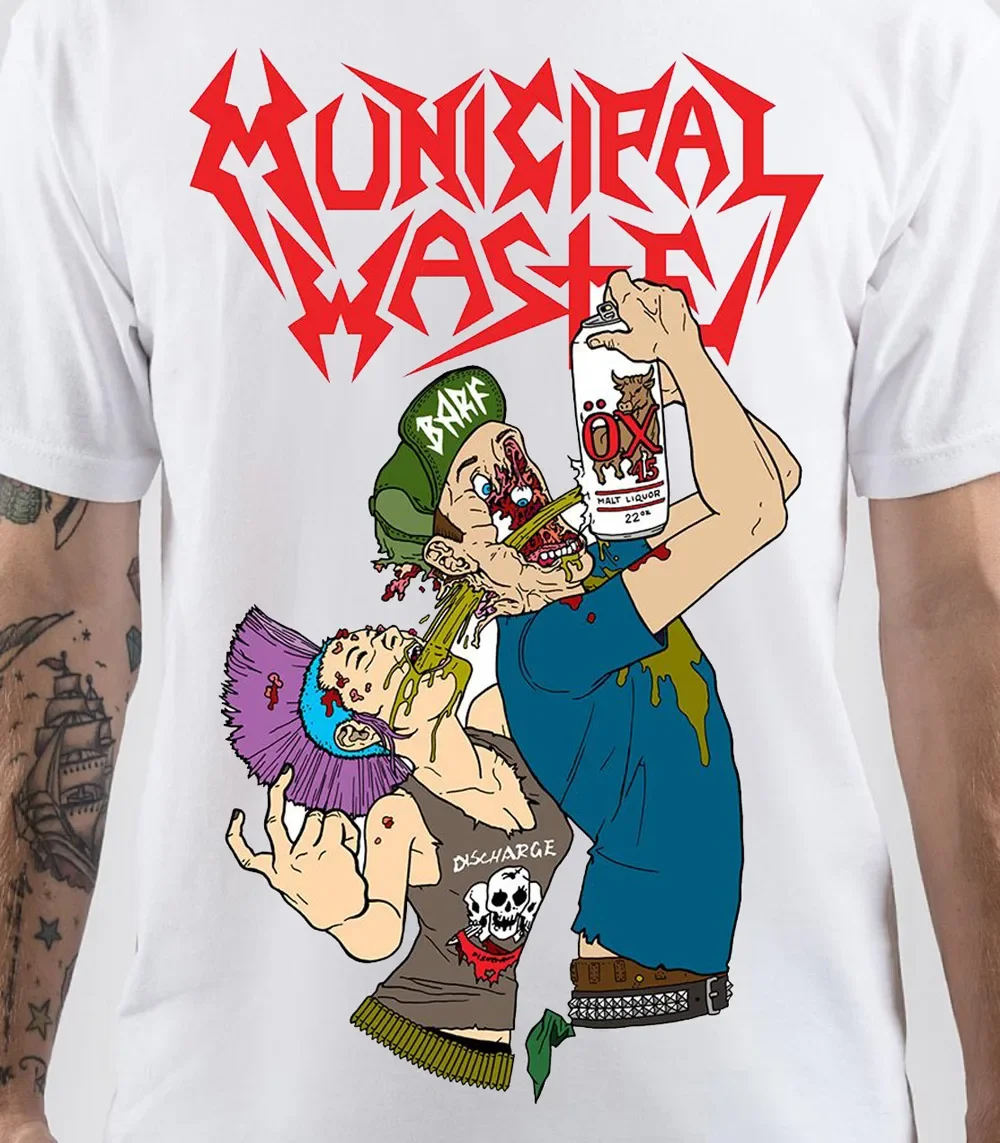 

Альбом муципальных отходов, белая футболка из хлопка, все размеры JJ3351