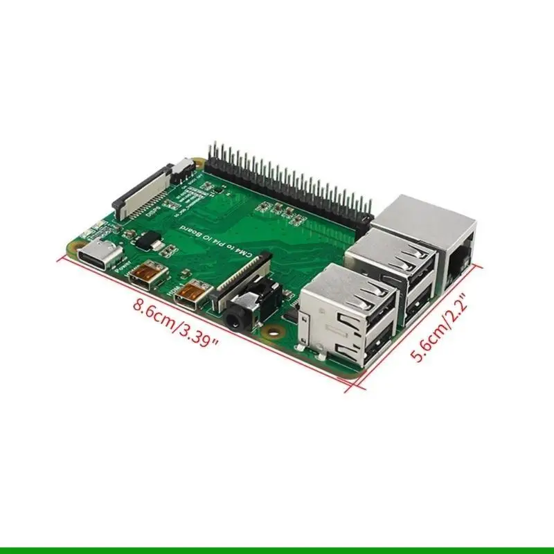 U55C ForraspberryPi CM4 TARD do adaptera PI4B z portem i fanem USB2.0x4