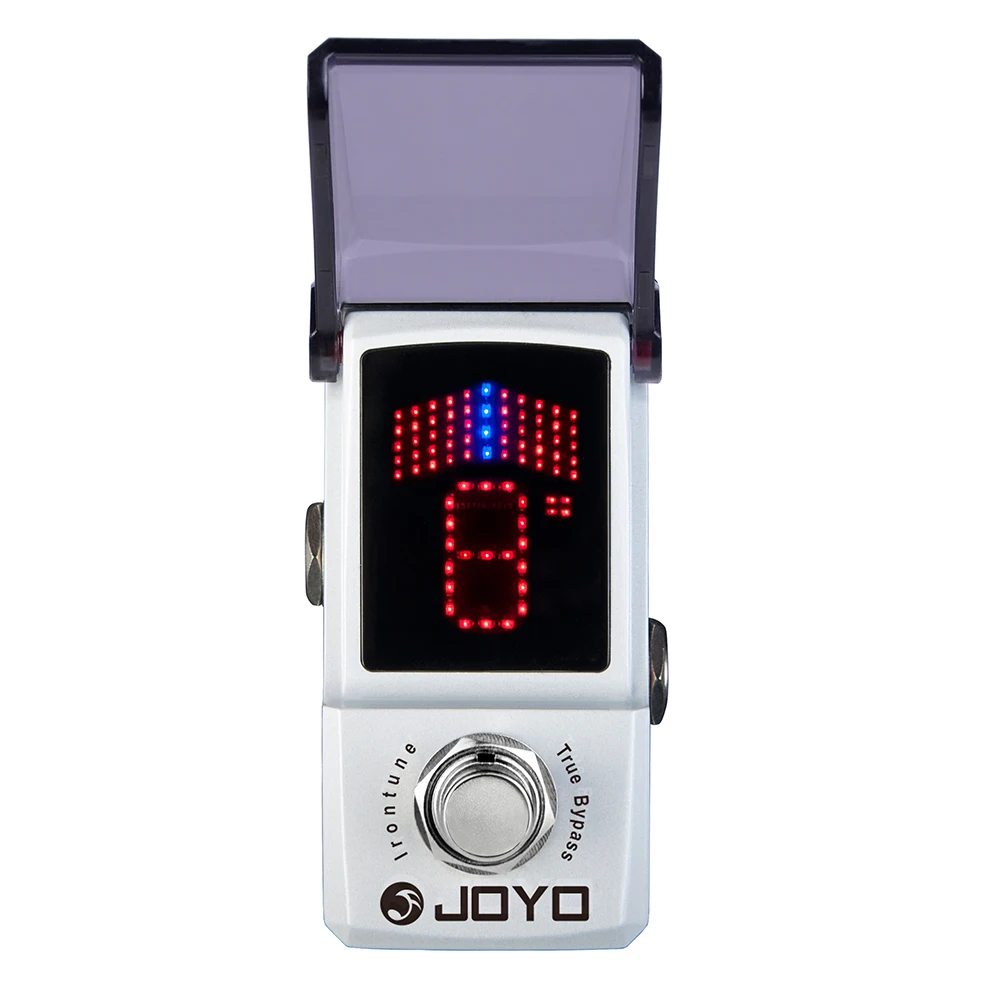 JOYO JF-326 IRONTUNE Tuner Pedal High Precision & Sensitivity Tuning Function LED Display Tuner Pedal for Guitar Bass