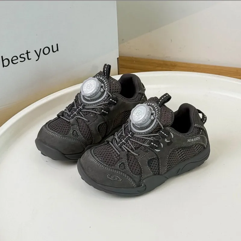 

Girls' breathable mesh shoes 2025 autumn new children's sports shoes boys' running shoes baby lightweight casual shoes