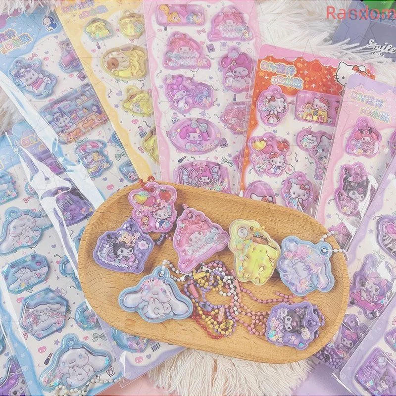 

Kawaii 3D наклейки милый мультфильм деко наклейки DIY телефон чемодан мотоцикл ноутбук чемодан наклейка наклейка