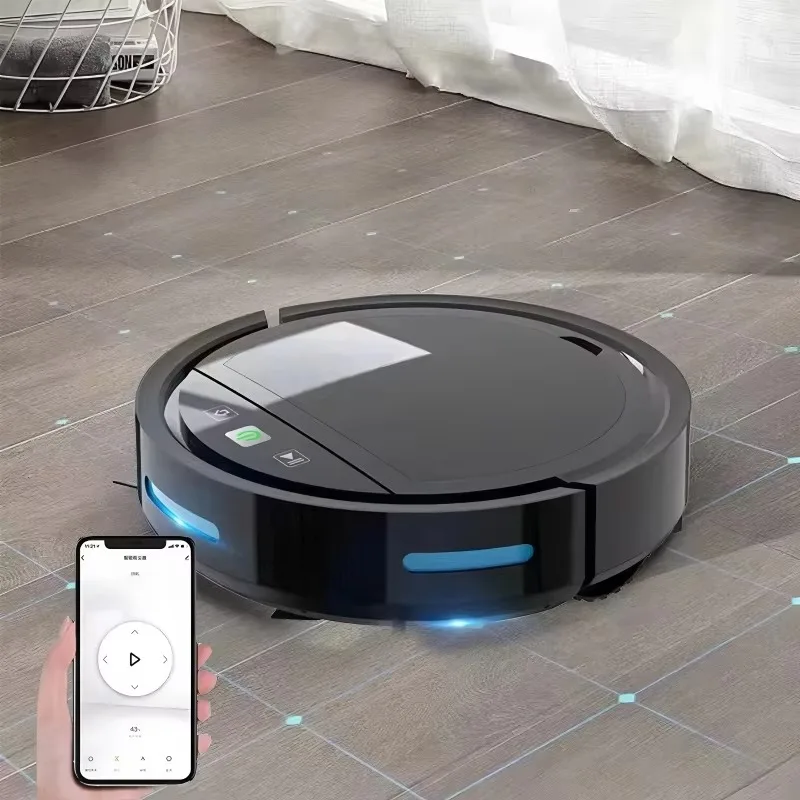 3 in 1 Smart Automatic Self Charging Electric Robot Vacuum Cleaner With Mop Sweep Function Tuya for Home House Floor Wet and Dry