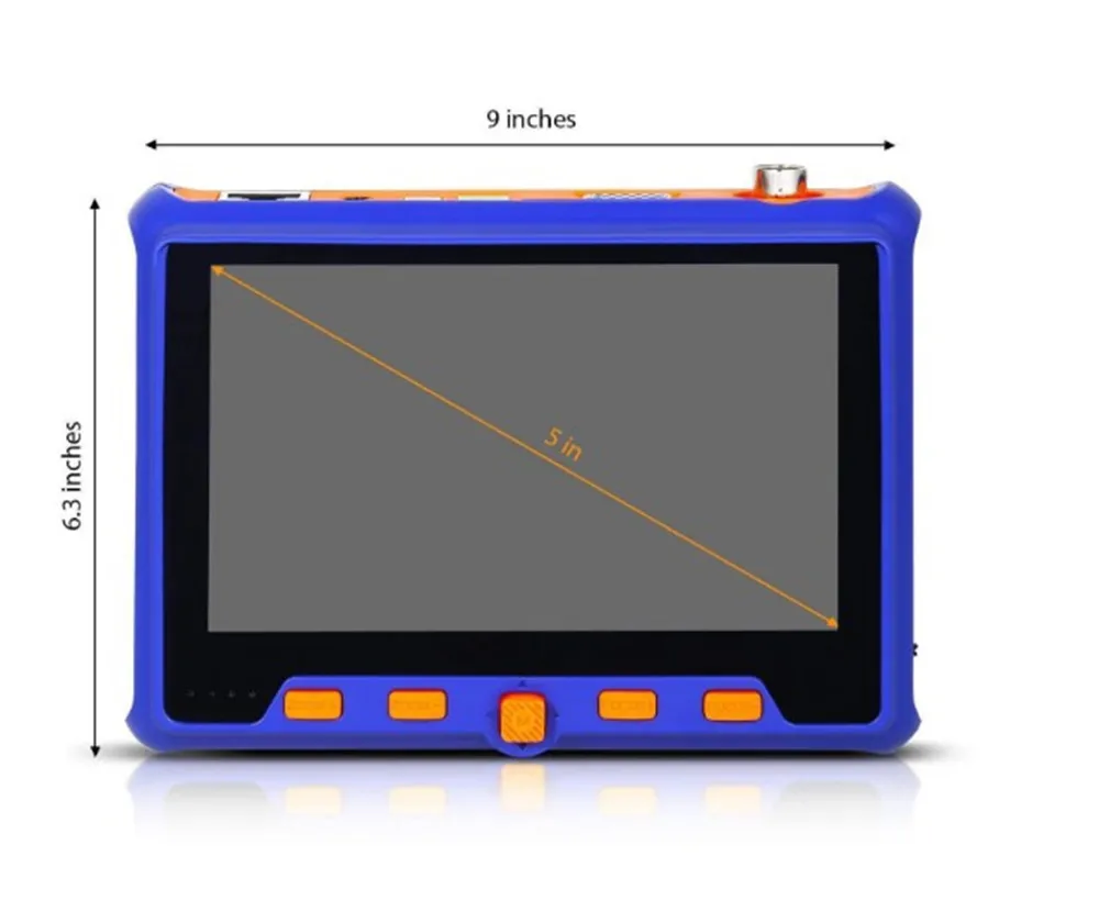

5 Inch 1080p HD CCTV Tester Monitor 5900act ADH/TVI/CVI/VGA Camera Tester 5MP 2MP 720P UTP Cable Tester PTZ UTC 12V Output