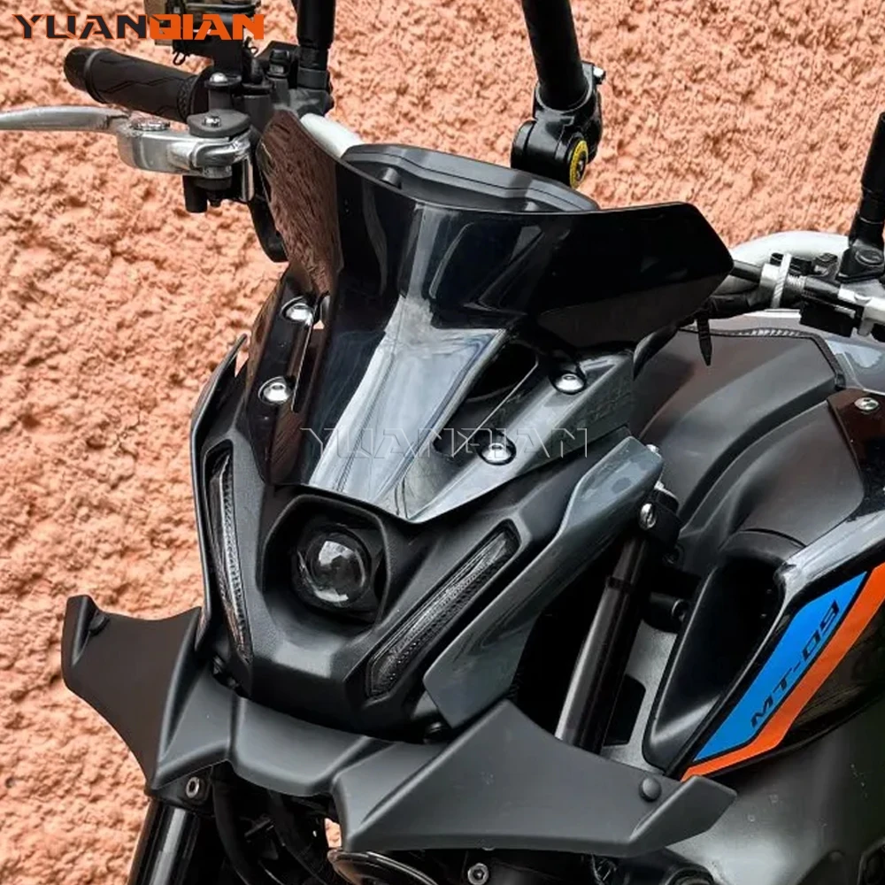 

2021 2022 2023 Windshield Windscreen For YAMAHA MT-09 FZ-09 SP MT09 FZ09 MT FZ 09 Motorcycle Accessories Wind Screen Deflectors