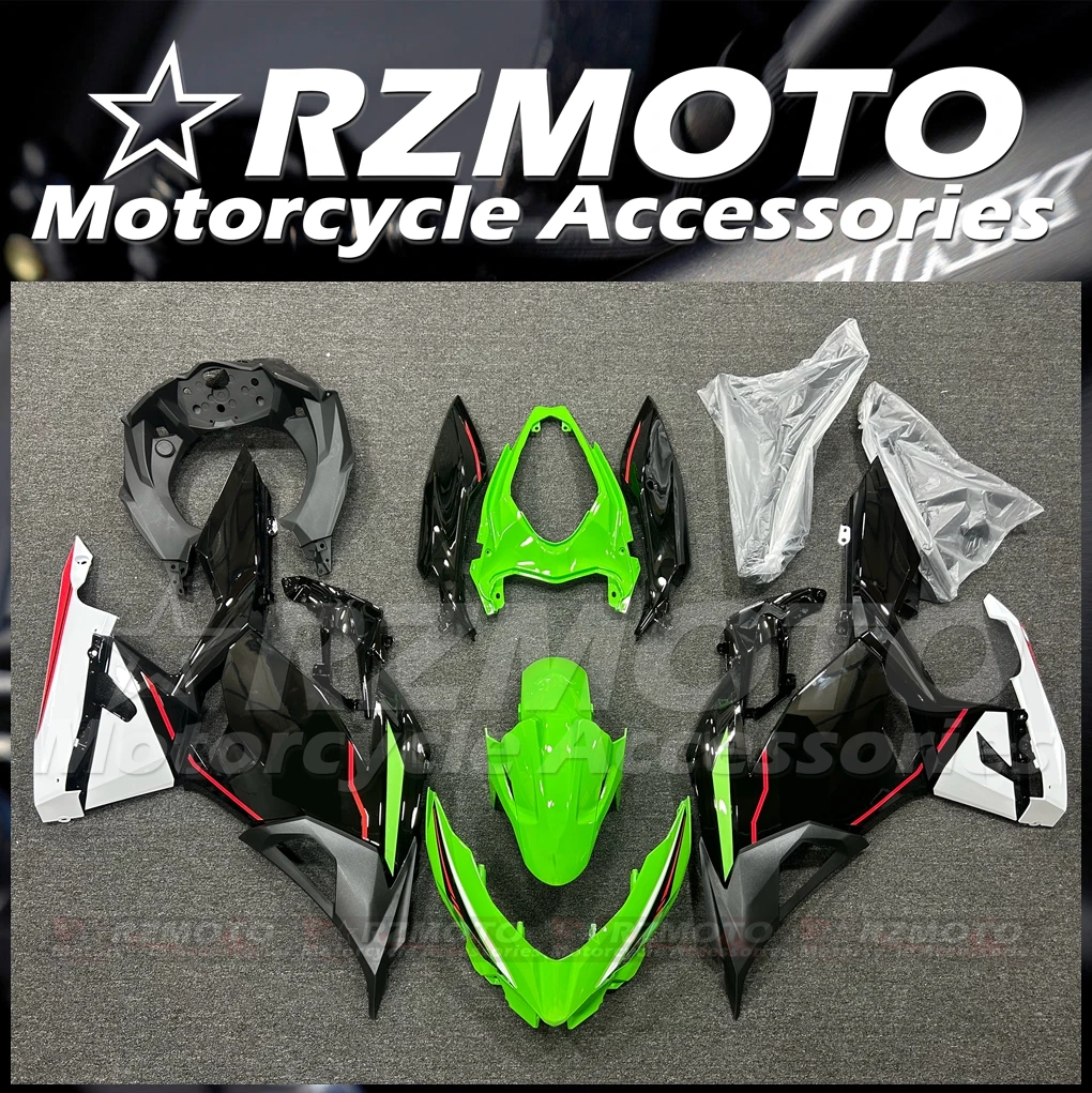 RZMOTO NEW Plastic Injection Cowl Panel Cover Bodywork Fairing Kits For Kawasaki NINJA 250 400 19 20 21 22 23 #05