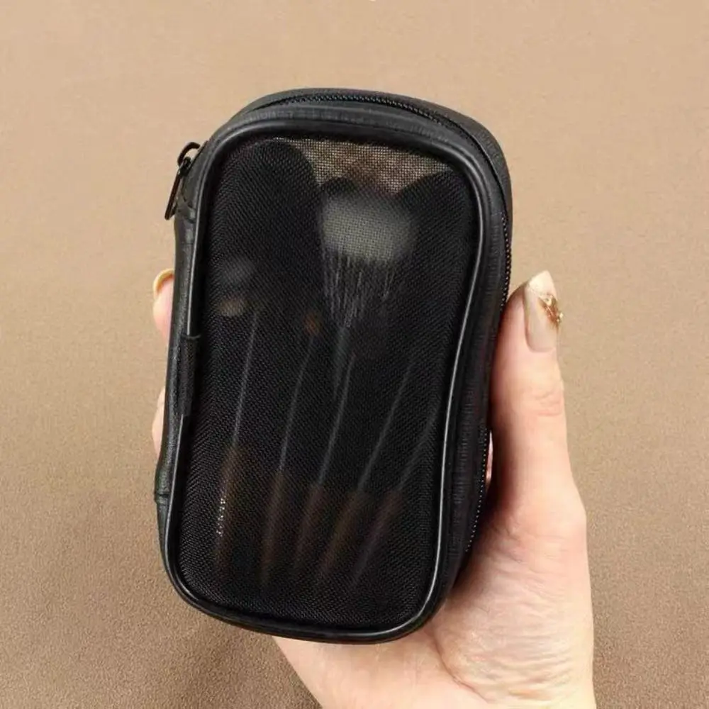 12pçs conjunto de mini pincéis de maquiagem para delineador labial, kit de maquiagem de madeira peluda, ferramenta cosmética com caixa de armazenamento, conjunto de pincéis corretivos para mulheres