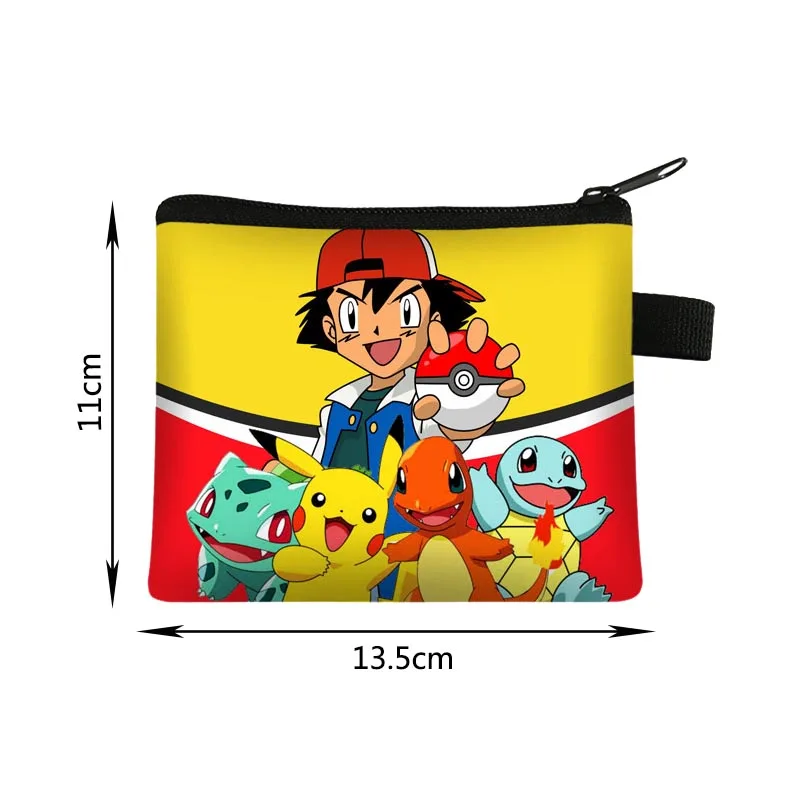 

Cartoon Pokemon Wallet Cartoon Coin Storage Bag Card Wallet Portable Baby ShowerToy Gifts