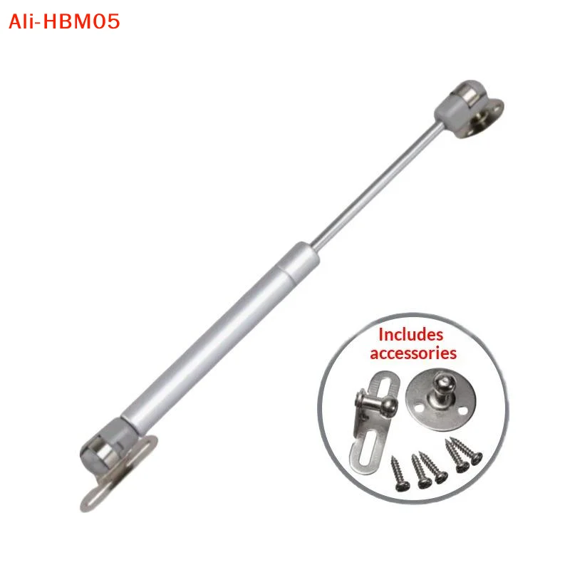 (HB05)Furniture Hinges 20N-200N Gas Struts Cabinet Hinge Gas Spring Stay Kitchen Cupboard Door Lids Lift Pneumatic Support