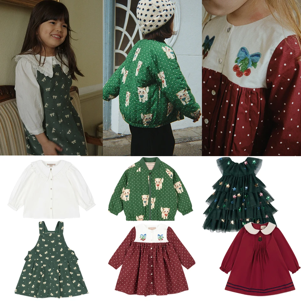 فساتين أميرات للفتيات من KS لعيد الميلاد لعام 2025 معاطف ثقيلة على شكل قطة لطيفة للفتيات وحفلات الكرنفال وسترة ملابس الأطفال #1