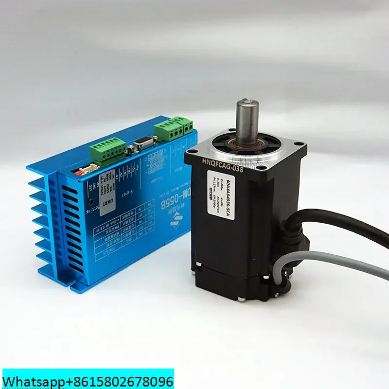 DC servo motor set low-voltage 24V 48V servo driver 200W400W600W specification 60 flange