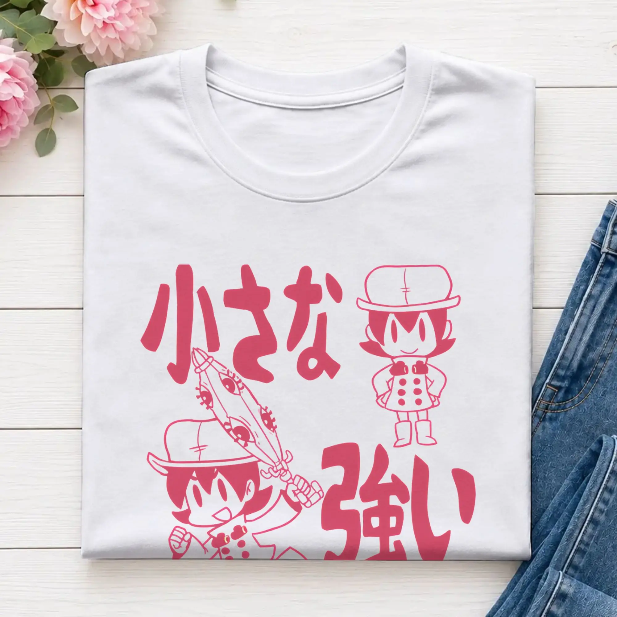 Salty Umbrella  T-Shirt Summer Touhou Project 100 Cotton T Shirts For Men's Hip Hop Pattern Tshirt Short Sleeves Y2K Retro Tops