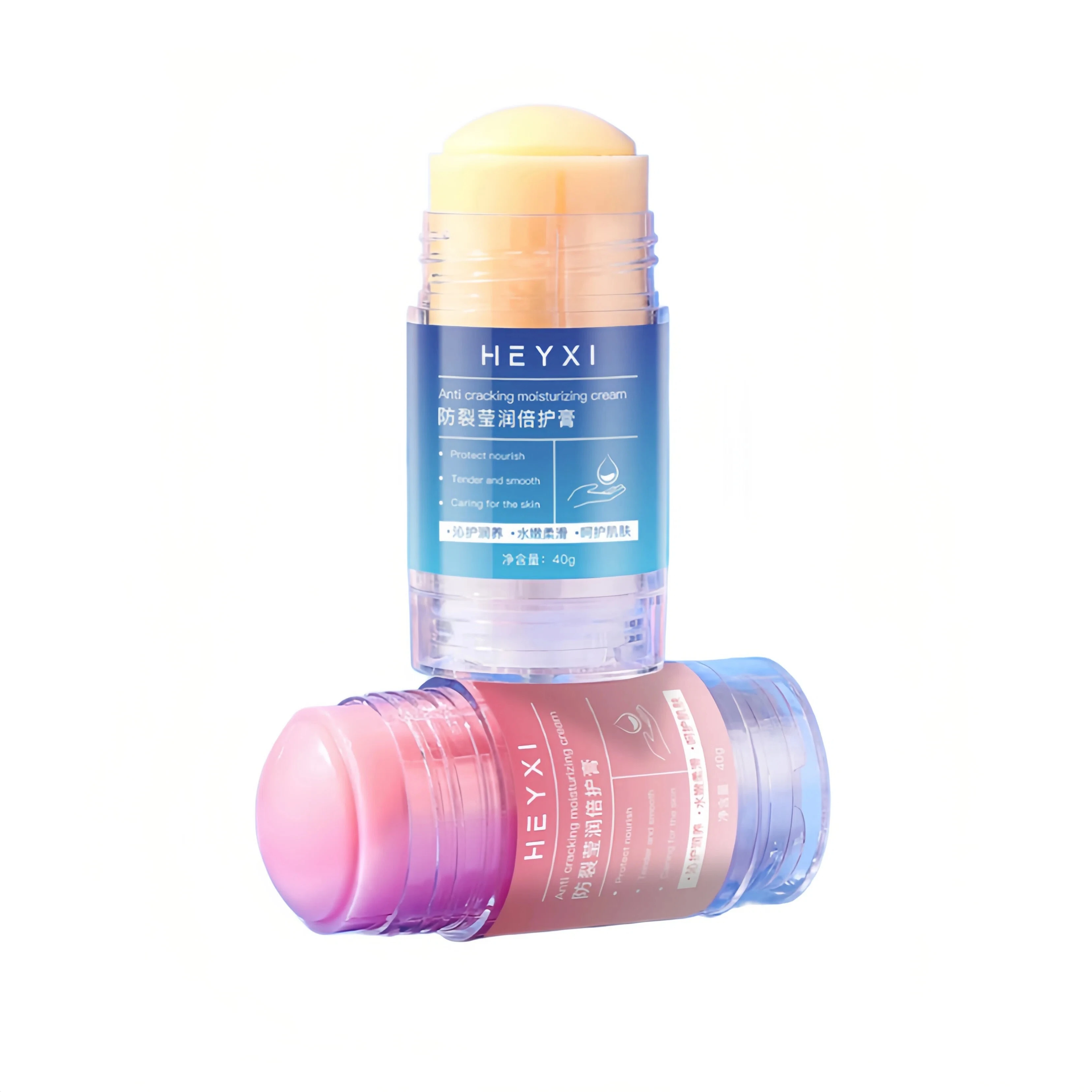 Rotating Anti Crack Moisturizing Balm Stick Hand Foot Crack Repair Cream Dry Heel Elbow Knee Hydrating Skin Care Lotion