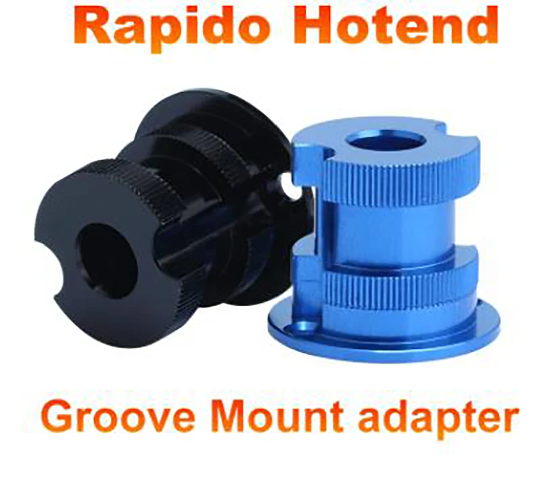 أجزاء الطابعة ثلاثية الأبعاد Rapido Hotend Groove Mount محول متوافق مع Rapido Hotend #2
