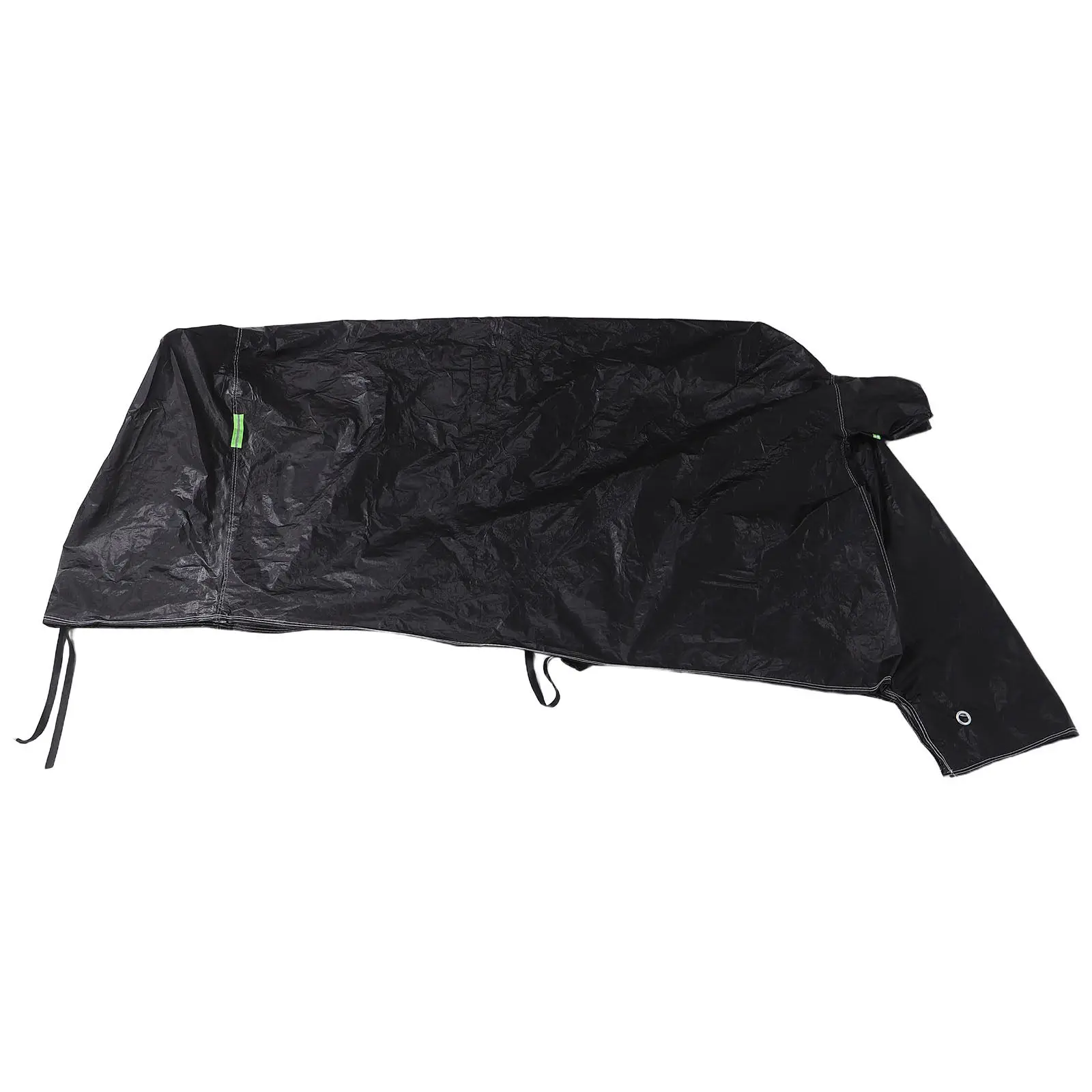 Waterproof Black Oxford Motorcycle Cover Extra Large Fits 86 to 98 Inches Rain Protection Outdoor Motorbike Cover