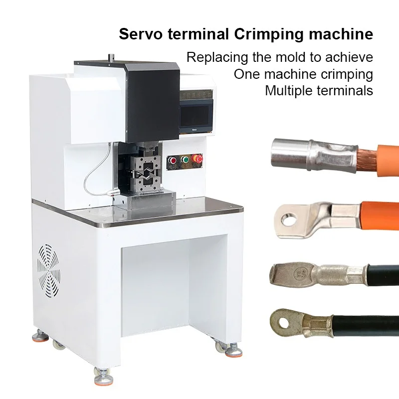 Servo Terminal Crimping Machine for New Energy Vehicle Charging Piles Four-Sided/Six-Sided Non-Replacement Molding Line Machine