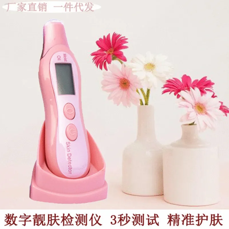 The sixth generation skin moisture tester Facial moisture Oil content detection pen Skin testing instrument