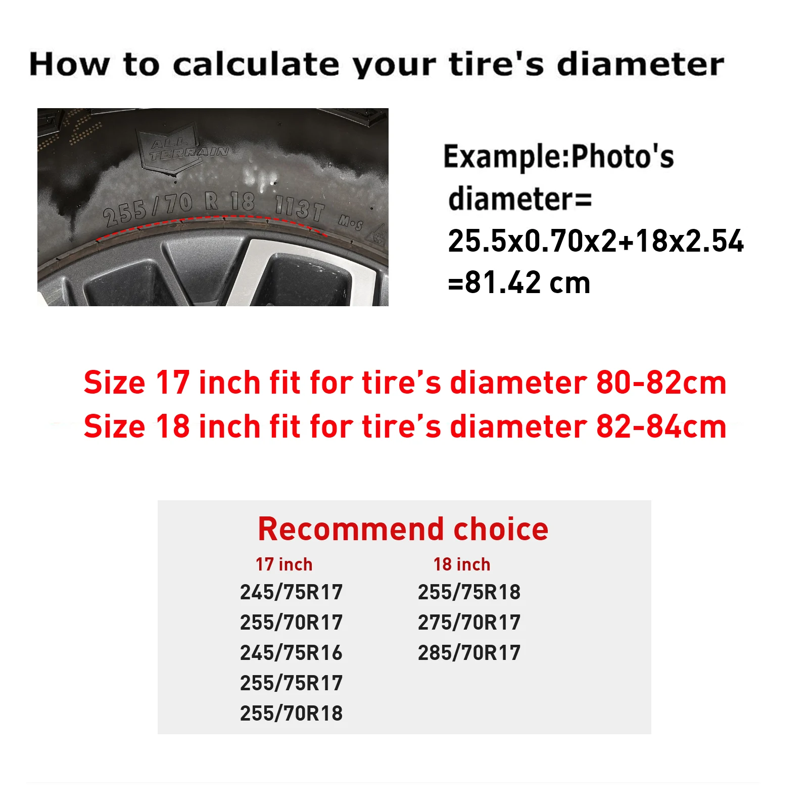 32-33 inches Car Spare Tire Cover for Jeep Wrangler RV SUV Truck Trailer Vehicles Back Auto Wheel Covers Storage Bag Protector