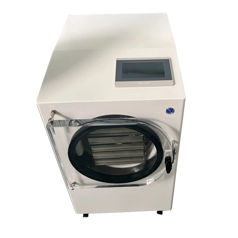 small freeze drying equipment with 4-6 kg capacity mini freeze dryer fruit and vegetable vacuum