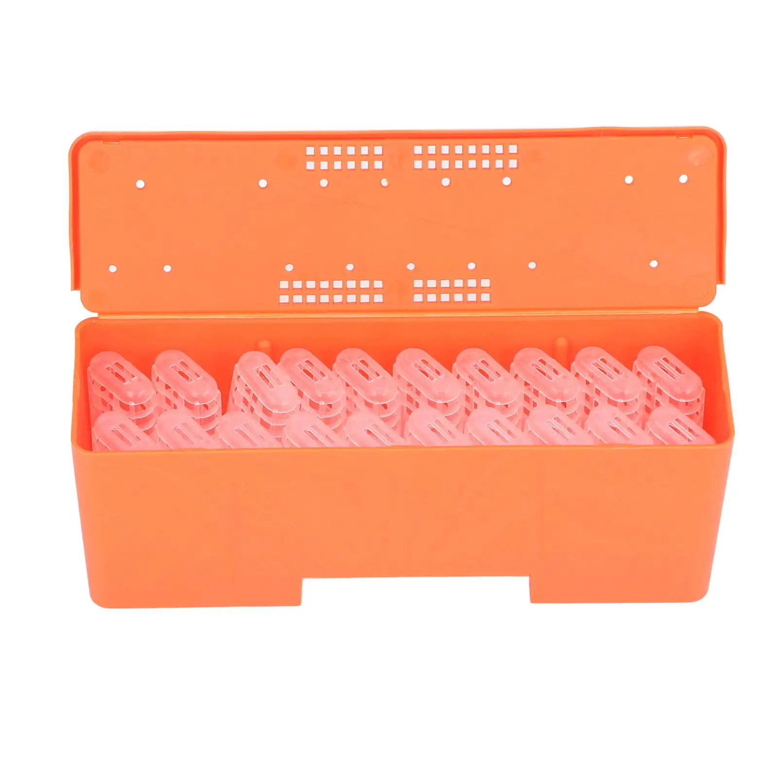 

20Pcs Transparent Beekeeping Tools - Queen Bee Rearing Cages & Transport Box Set