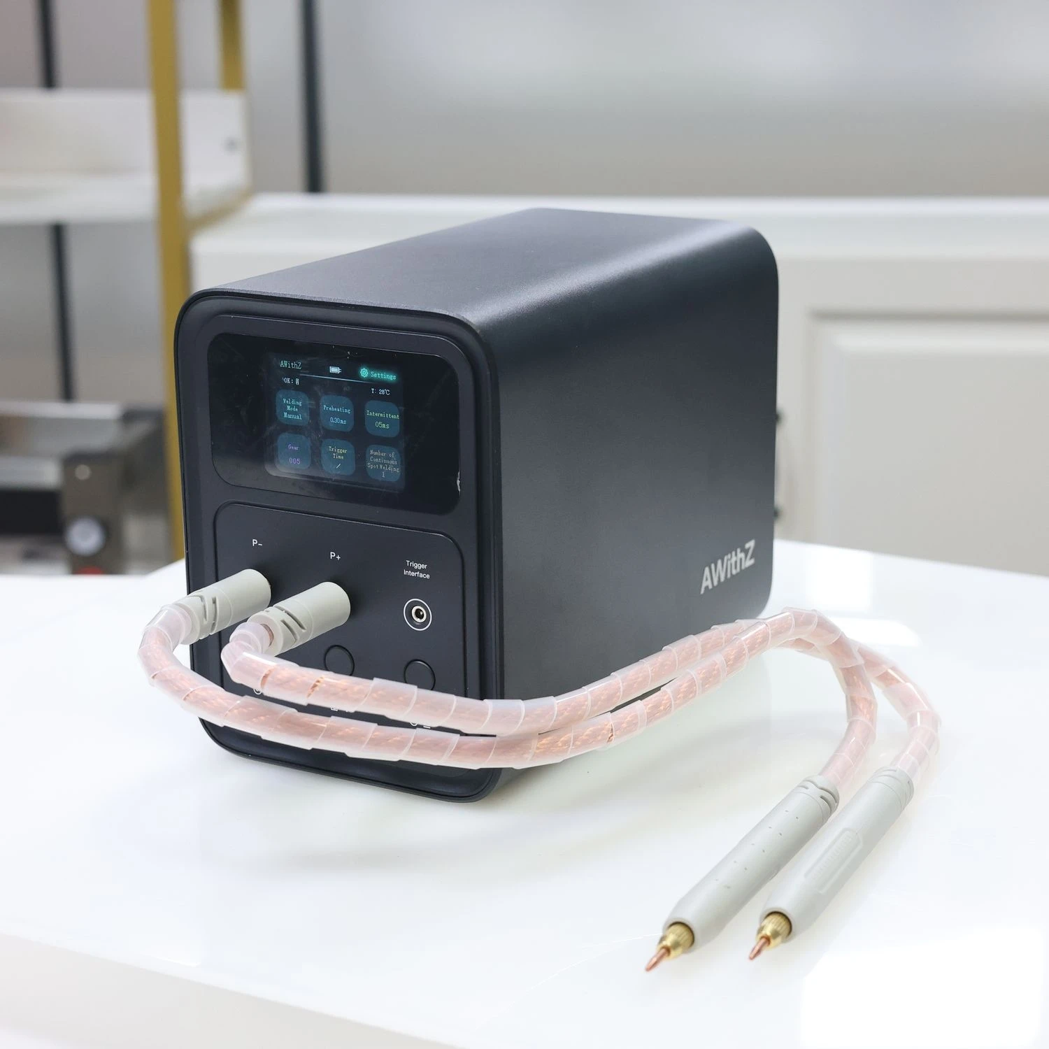 

AWITHZ Portable P120D Battery Welder with Plastic/Aluminum Case Aluminum 0.6mm, copper 0.5mm, nickel-plated, steel sheet 2mm
