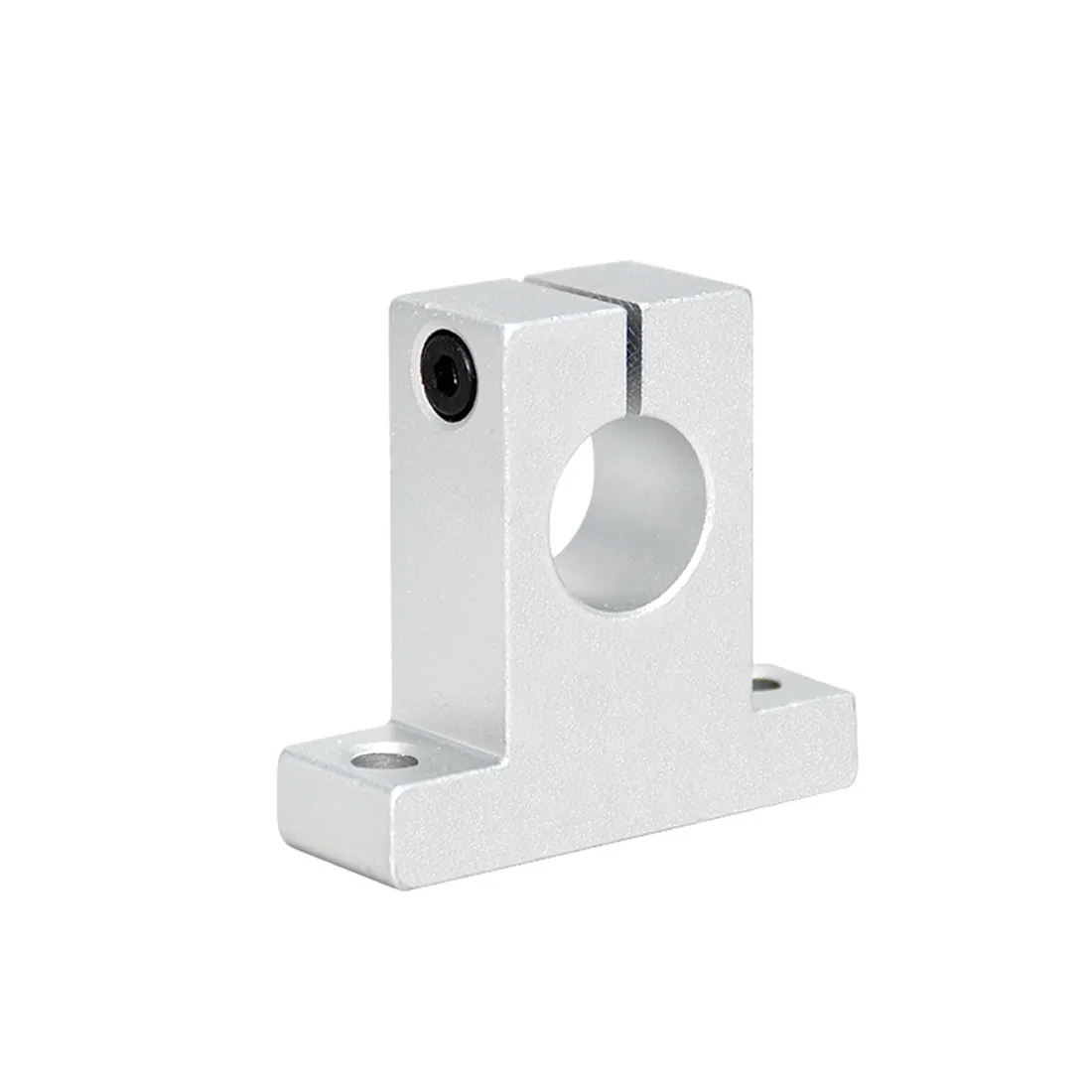 

Aluminum alloy optical shaft holder T-shaft support guide shaft bracket printer accessories bushing support seat