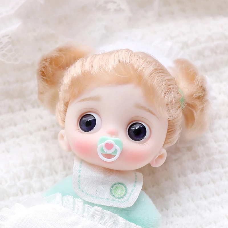 5Pcs Doll Pacifier Dolls Play House Toys Lovely Dummy Nipples for New Reborn Baby Children's Dollhouse Miniature Accessories