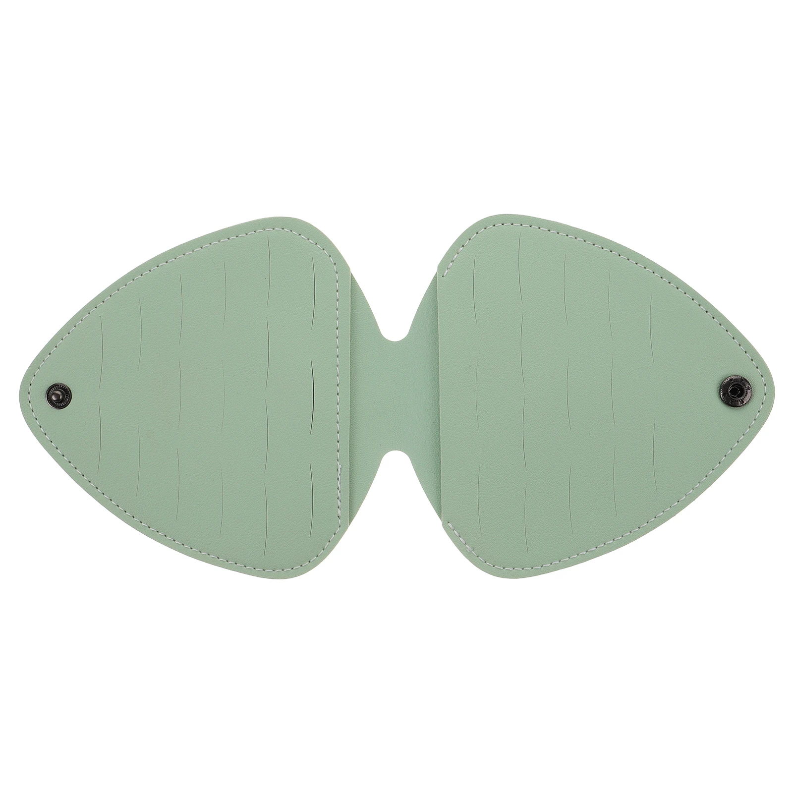 

Pick Bag Acoustic Guitar Accessories Display Case Bass Holder Light Green Buddy Man