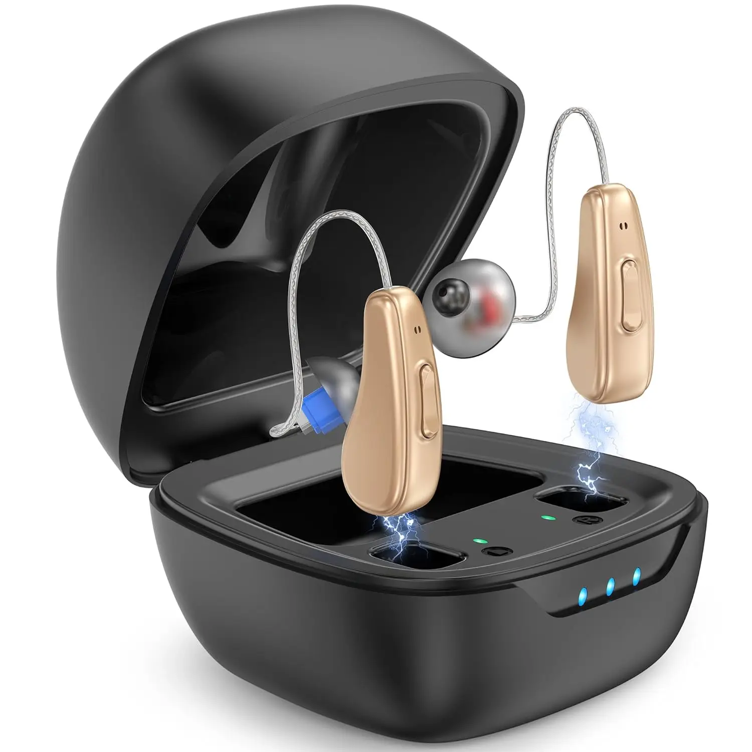 

Best BlueDeer BD-B102 Seniors Rechargeable Noise Cancelling 16 Channels In-ear Hearing Amplifier Clear Sound For Deaf