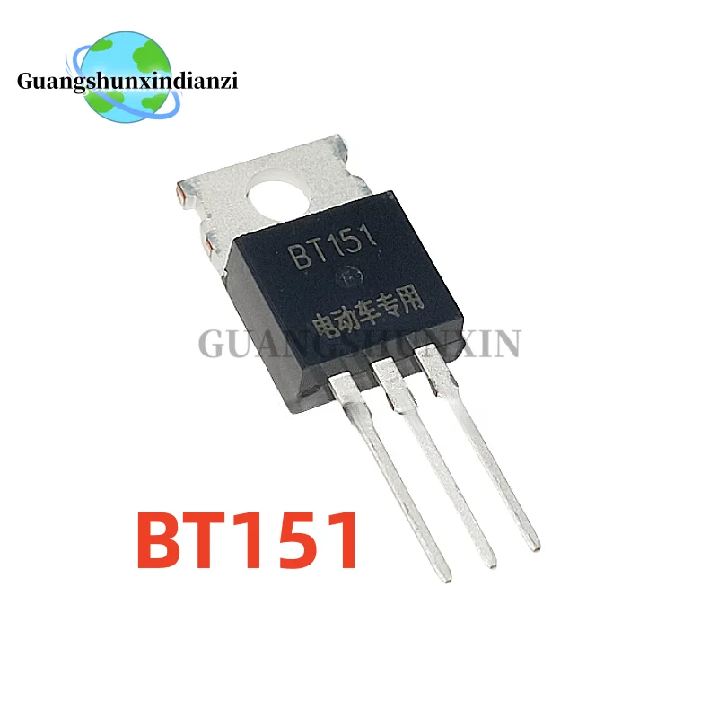 10PCS 100% NEW BT151 BT152 BT153 -400R -500R -600R -650R -800R TO-220 Unidirectional thyristor Best Quality In Stock