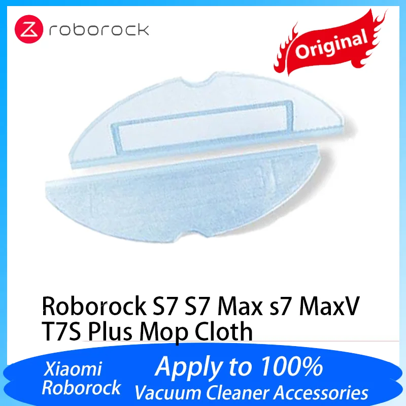

Original Roborock S7 S7 Max s7 MaxV T7S Plus Mop Cloth Hepa Filter Side Brush Main Brush Robot Vacuum Cleaner Accessories