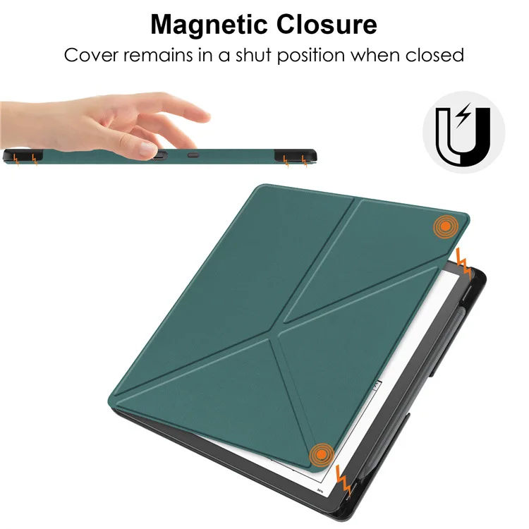 Folio-Hülle für Kindle Scribe 2022 10,2 Zoll, Smart Cover mit automatischer Schlaf-/Wachfunktion, verschiedene Farbmustern – Detail 4