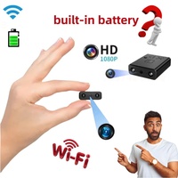 HD WIFI Built-in Battery Camera Smallest Mini IR Night Vision Body Cam IP Remote Monitoring 1080P Camcorder Invisible Espia Cam