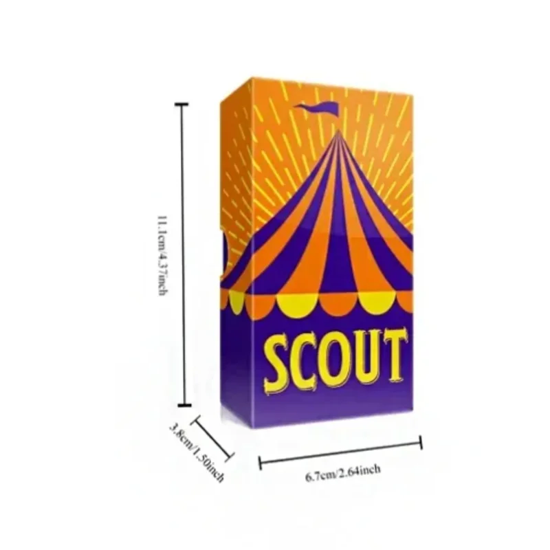 Double your language fun with the Circus Scout Poker Card Game – Perfect for memorable nights!