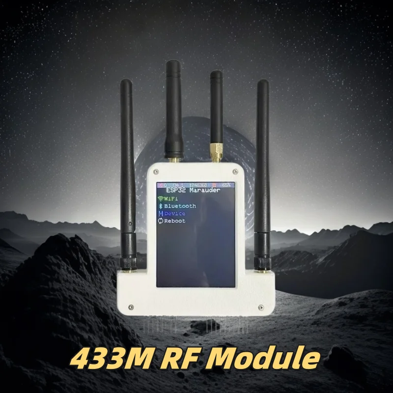 

Для Flipper Zero: плата расширения 4-в-1 с 433M RF, двумя ESP32, GPS и 2,8-дюймовым экраном | Инструмент для обучения и развития навыков