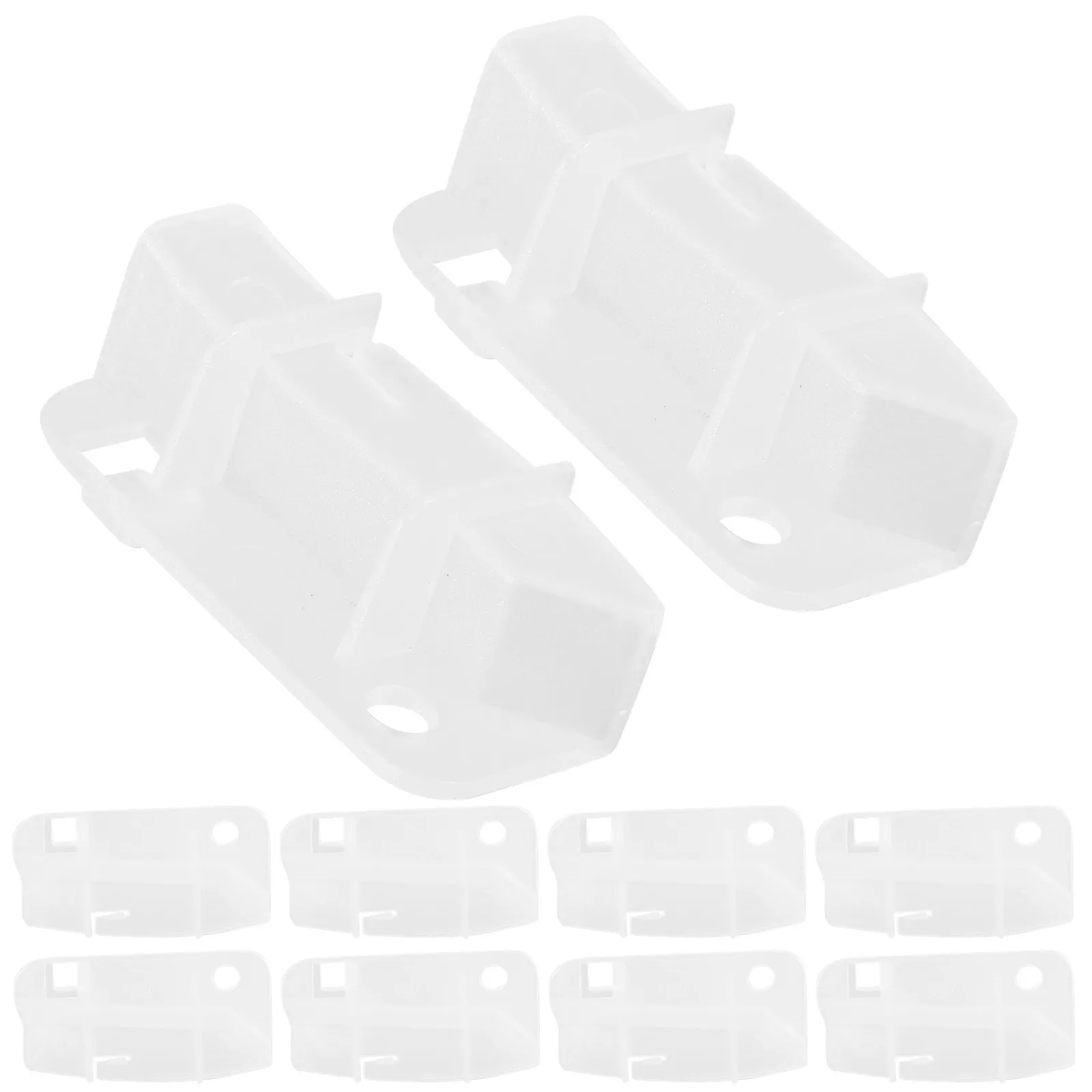 100pcs Thickened Ceiling Lamp Fasteners Rotary Buckles Lampshade Holder for LED Ceiling Lights Indoor Lighting Accessories