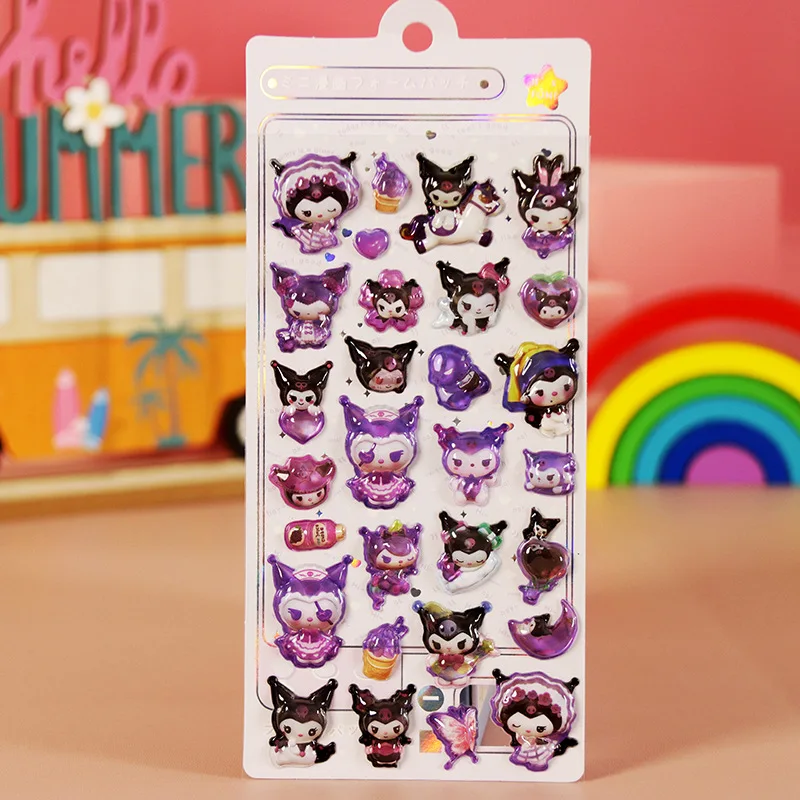 الصلبة كابيبارا كورومي ثلاثية الأبعاد ملصق ثلاثية الأبعاد قطرة الغراء الاكريليك الإغاثة ملصق الصلبة Diy بها بنفسك الديكور قضية الهاتف المحمول الديكور الهدايا