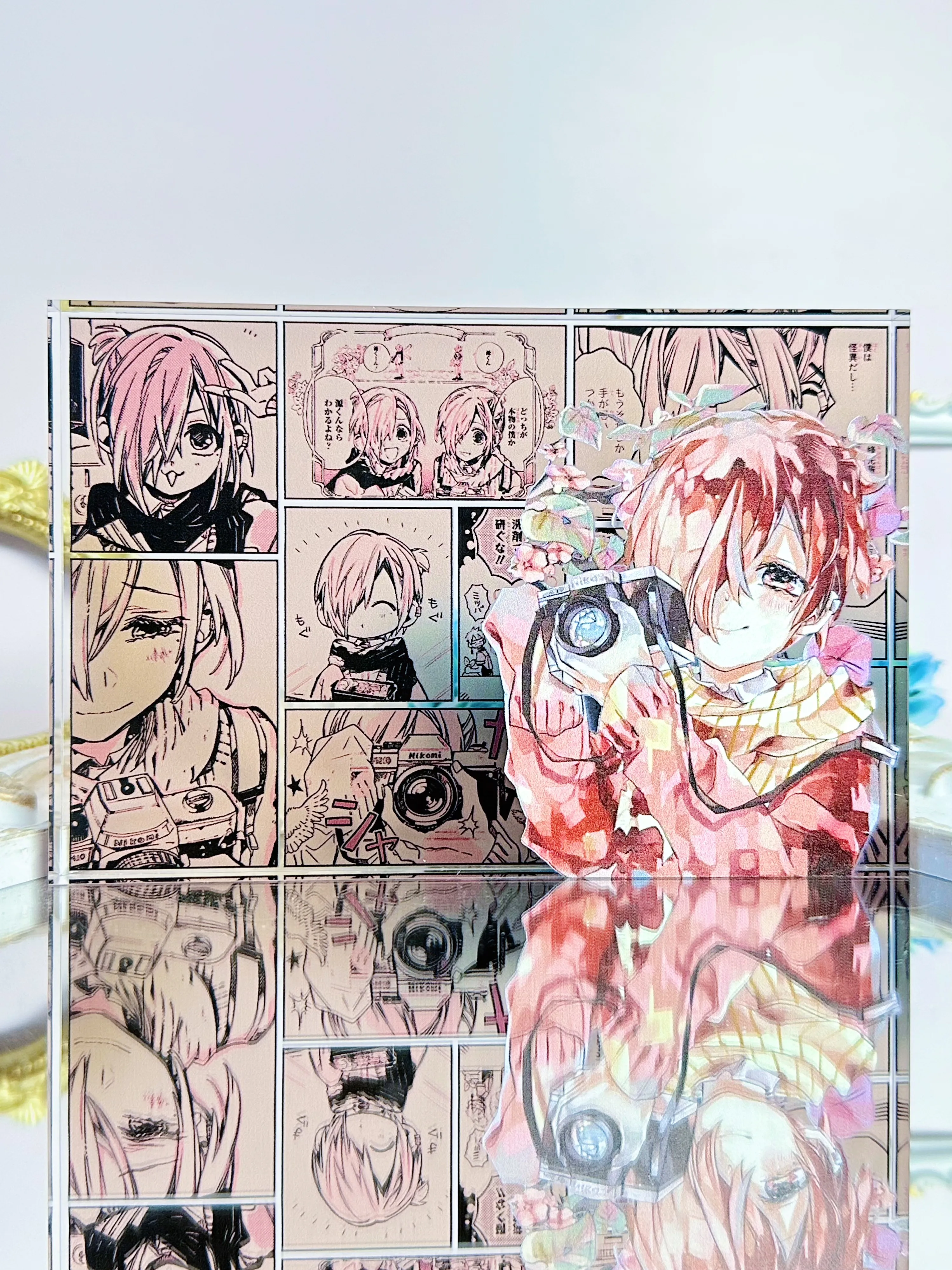 Anime toalete-bound hanako-kun hanako kun yashiro nene alta transparência acrílico figura acessório desktop ornamento modelo presentes