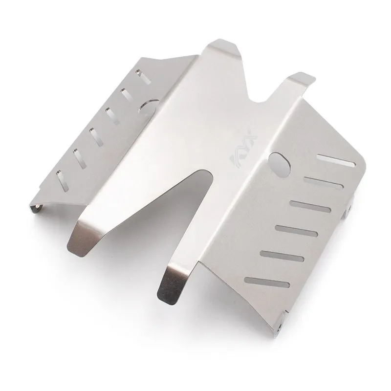 KYX Model Car Chassis TAMIYA CC02 Stainless Steel Guard Panel Roger Chassis Metal Guard Panel