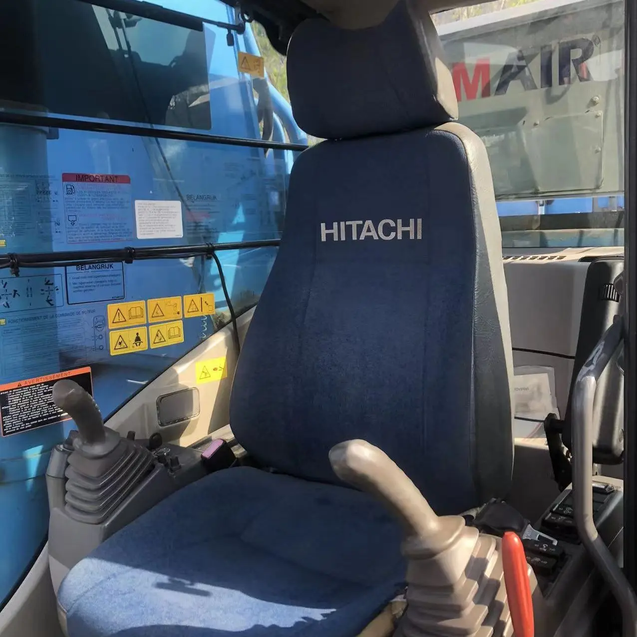 For Hitachi Excavator Customized Full Surround Cushion Cover Special Vehicle 55 / 60 / 70 / 130 / 200 / 210 / 240