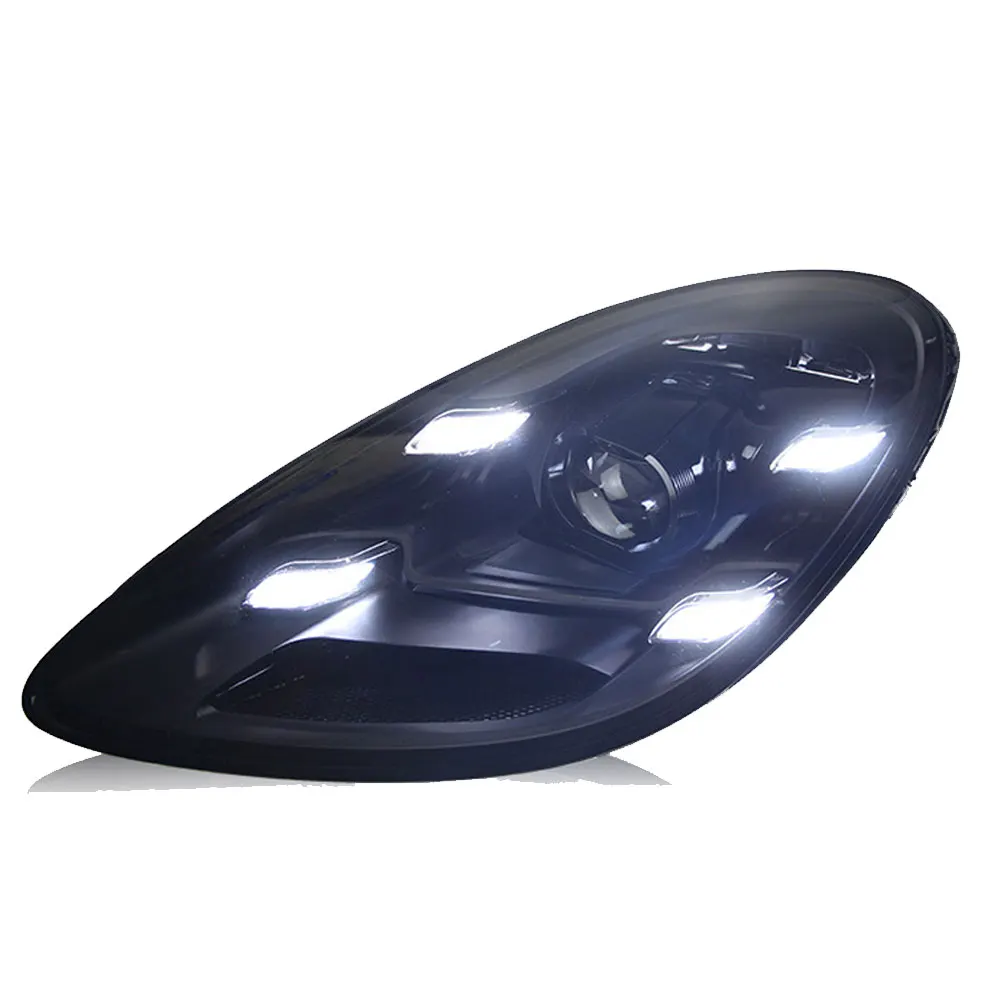 Auto lichter für Porsche Cayman 2007-2012 2016 LED Boxster Drl Projektor Objektiv Signal Scheinwerfer Zubehör Auto Zubehör