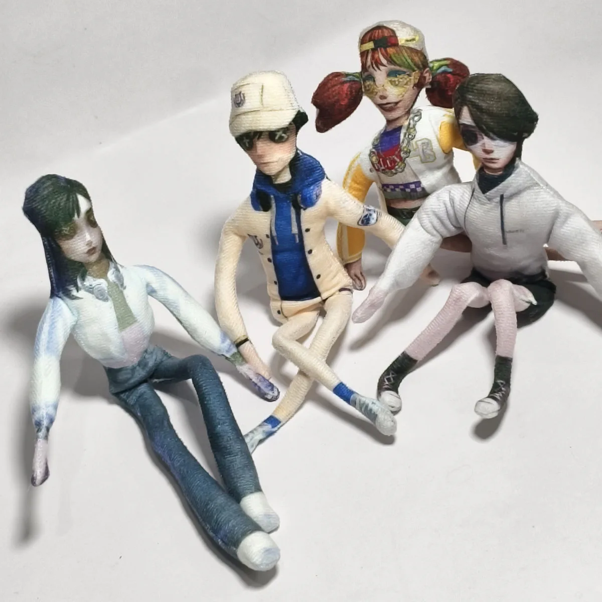 Identity V Skeleton Wire Doll Plush Soft Figure Composer Prisoner Cheerleader Luca Matthias Florian Stuffed Animal Soft Toy