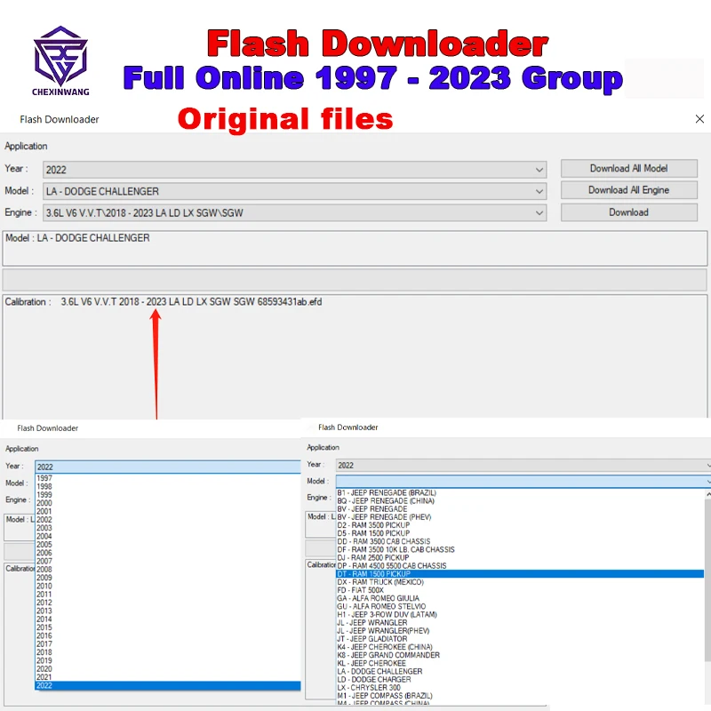 Flash Downloader Full Online 1997 - 2023 for Group online one year Original files