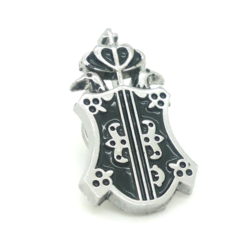 Anime Eagle Logo Broches, Sebastian Michaeli Ciel Phantomhive Violin Pin, PmotBag Accessrespiration, Figure Toys Gift