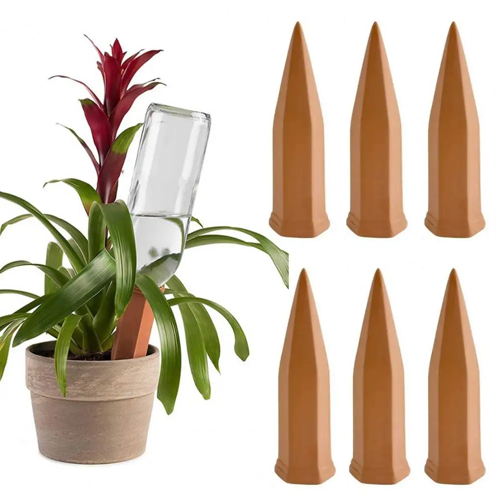 Plant Watering Stakes Self Watering Spikes for Plants Slow Release Wine Bottle Watering Stakes Indoor Outdoor Vacation Plant